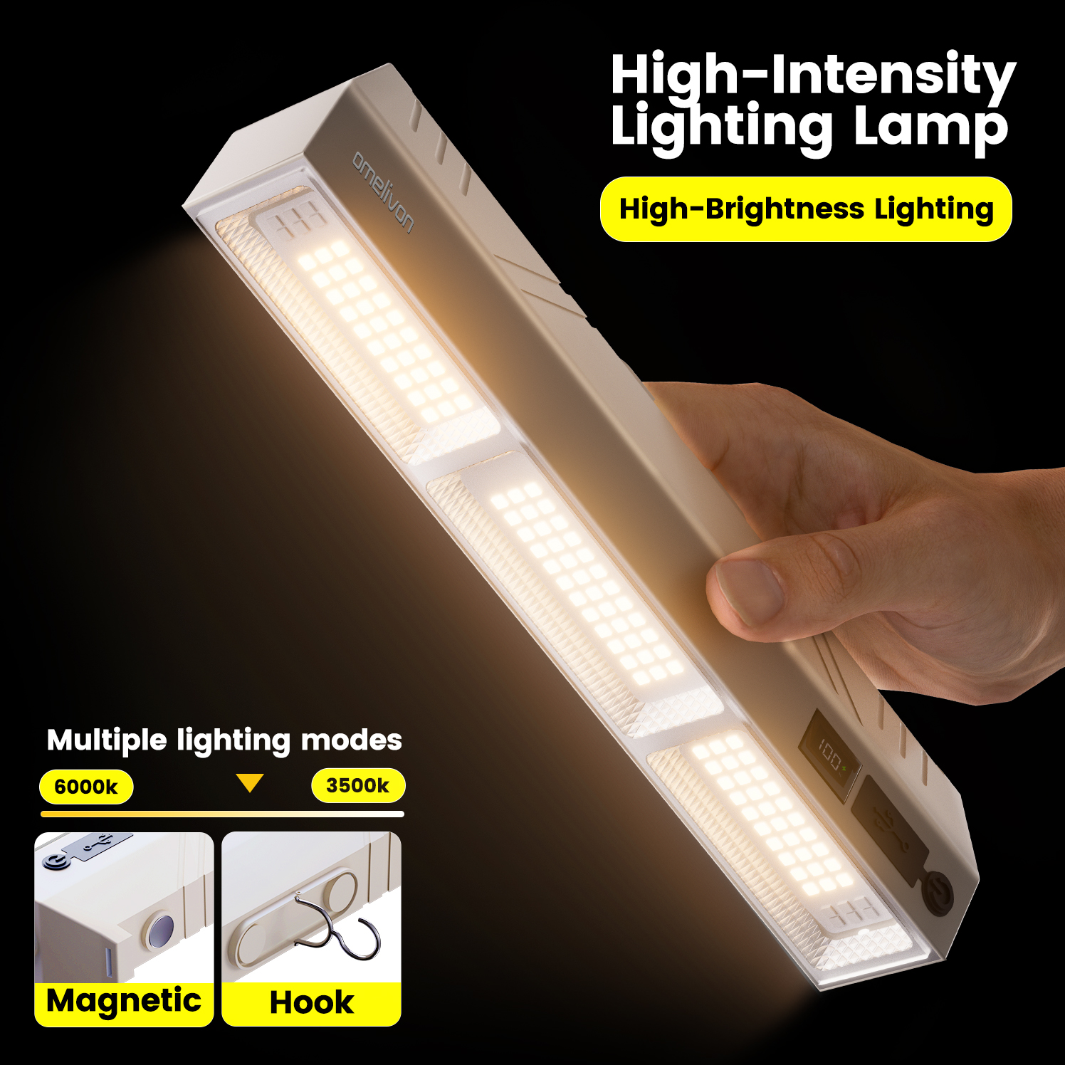 Power Outage Light - Short Portable Magnetic Lanyard Emergency Light