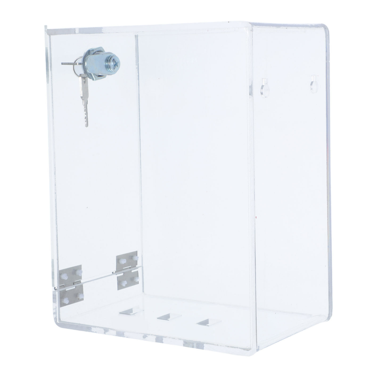 Lockbox Key Secure - 10-Compartment Acrylic Mobile Phone Storage Box
