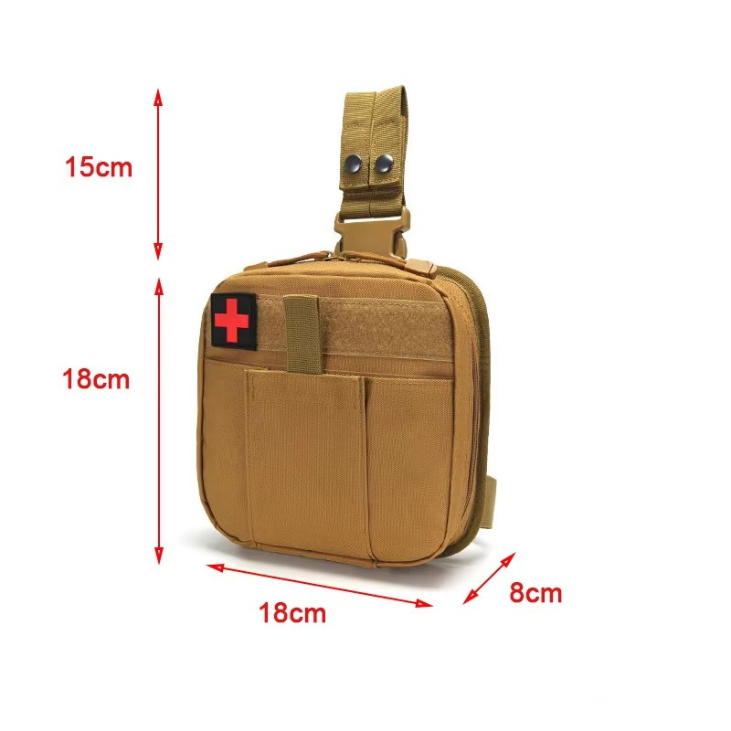 MOLLE Drop Leg Pouch Medical K - First Aid Bag Kit 리뷰 및 가격