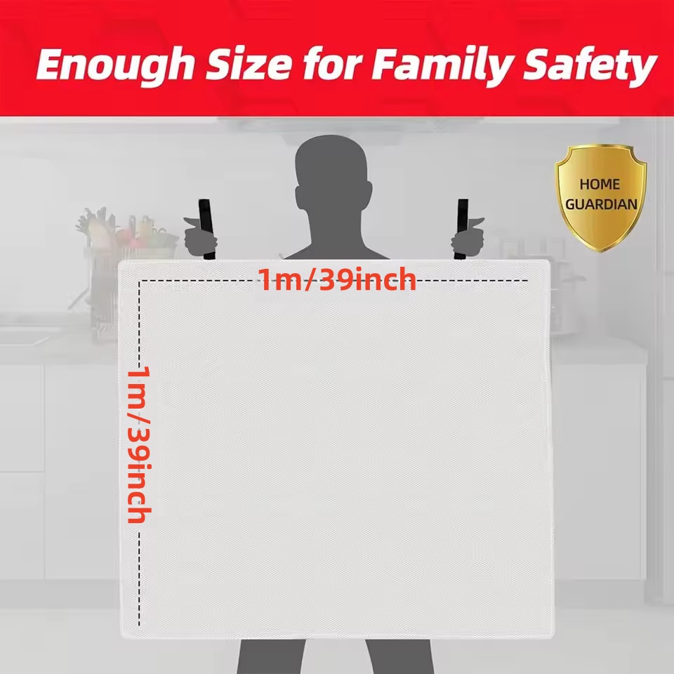 1mx1m Fire Blanket Emergency E - Fire Blanket Kitchen 리뷰 및 가격