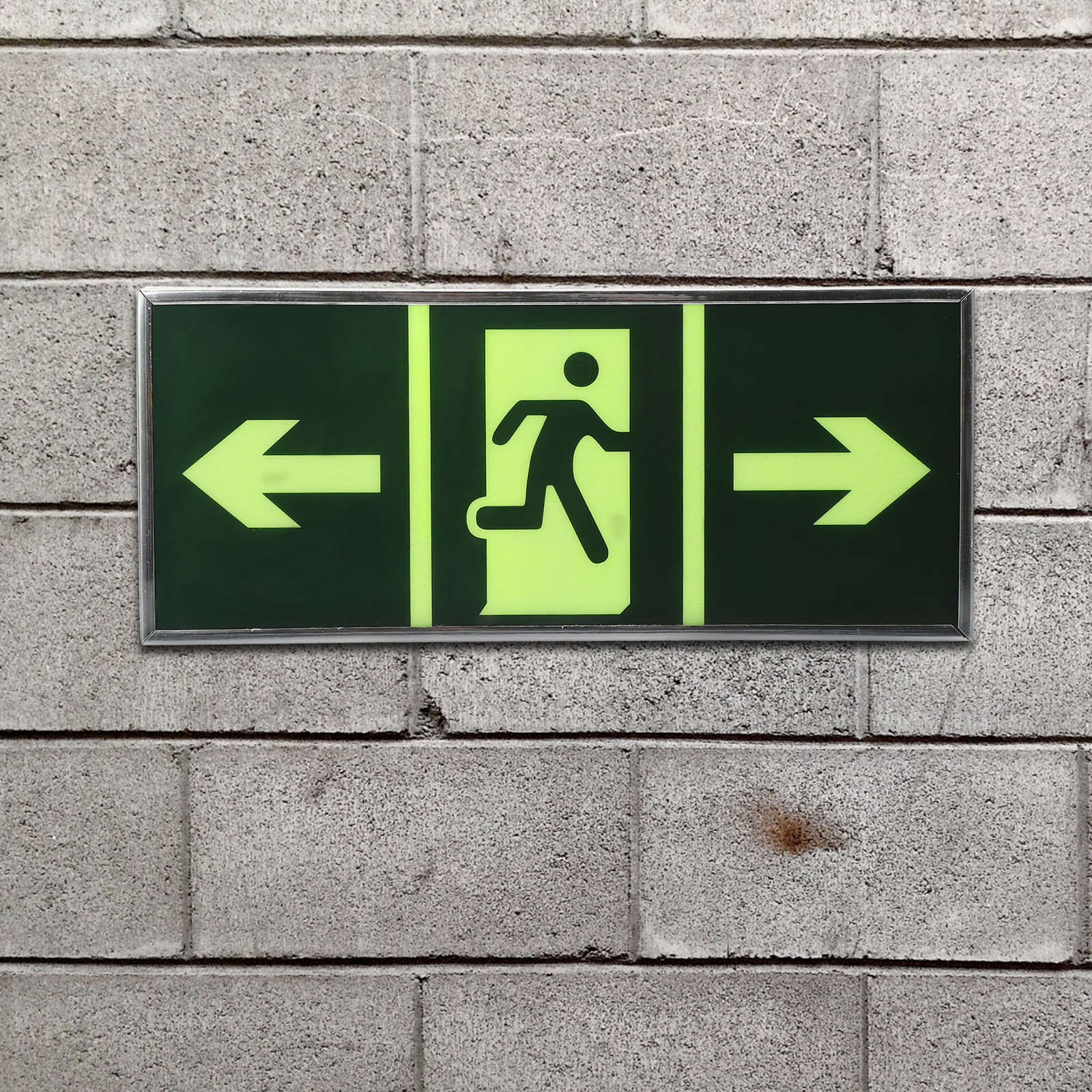 2Pcs Glow Exit Sticker Premium - Emergency Exit Sign 리뷰 및 가격