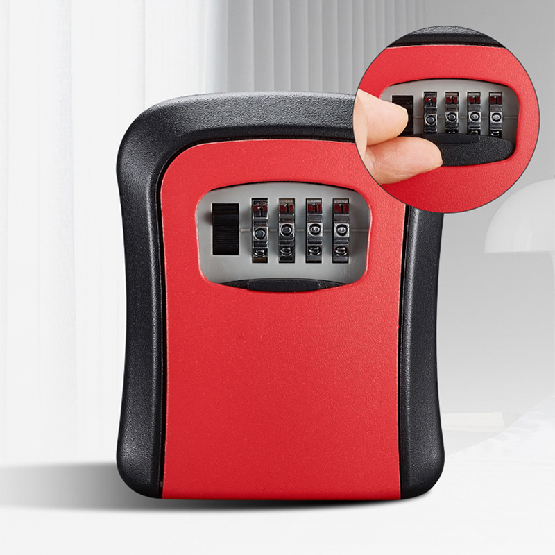 Wall Mount Key Lock Box 4 Digi - Lockbox Key Secure 리뷰 및 가격
