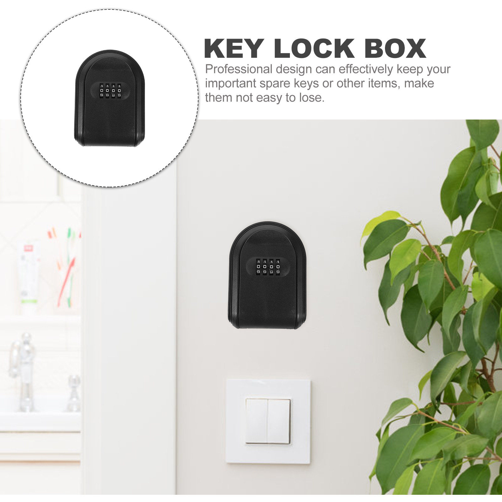Outdoor Key Lock Box Wall Moun - Lockbox Key Secure 리뷰 및 가격