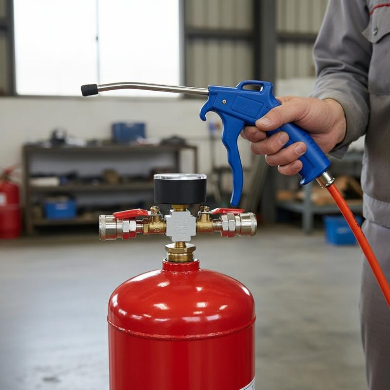 Portable Mobile Air Compressor - Fire Extinguisher Small 리뷰 및 가격