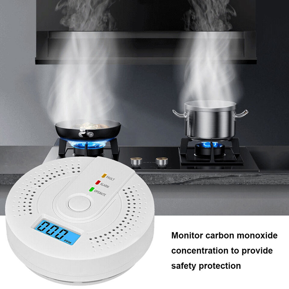 5-1PCS Digital Carbon Monoxide - Smoke Detector Interconnected 리뷰 및 가격