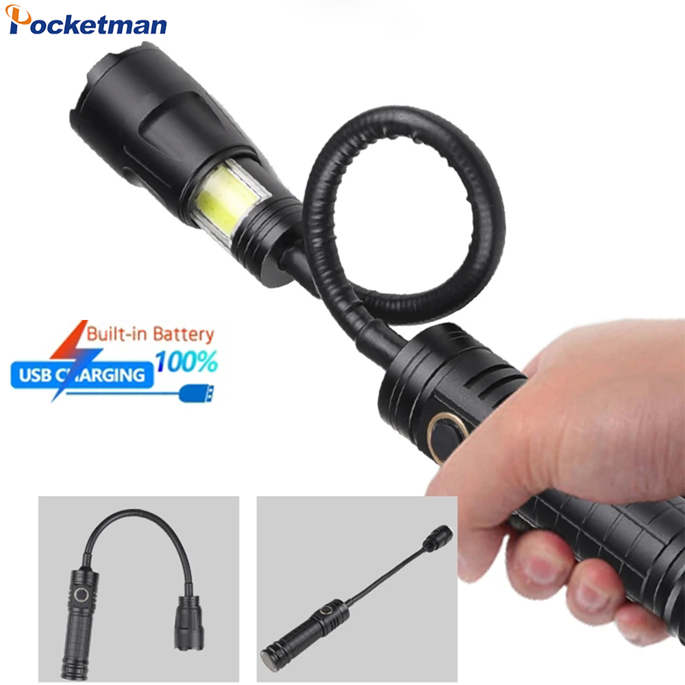 USB Rechargeable XHP50 LED Fla - Power Outage Light 리뷰 및 가격