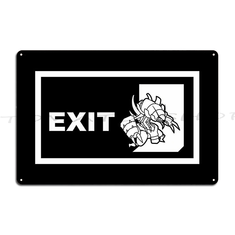 Emergency Exit Metal Sign Club - Emergency Exit Sign 리뷰 및 가격