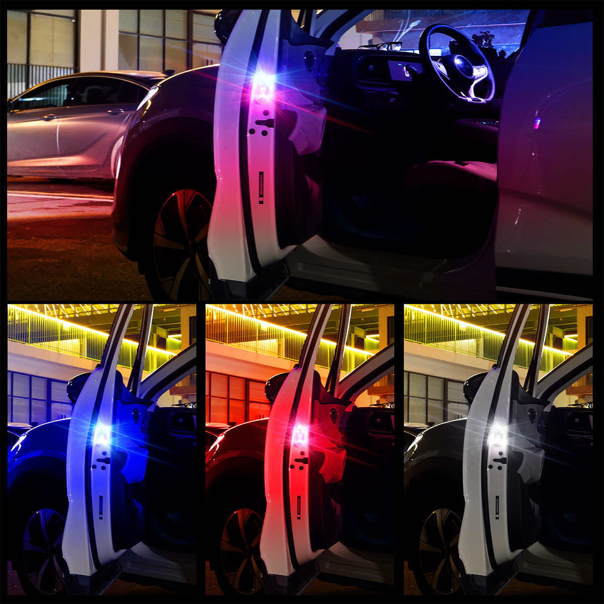 1/2pcs Car Door LED Strobe War - Emergency Exit Sign 리뷰 및 가격