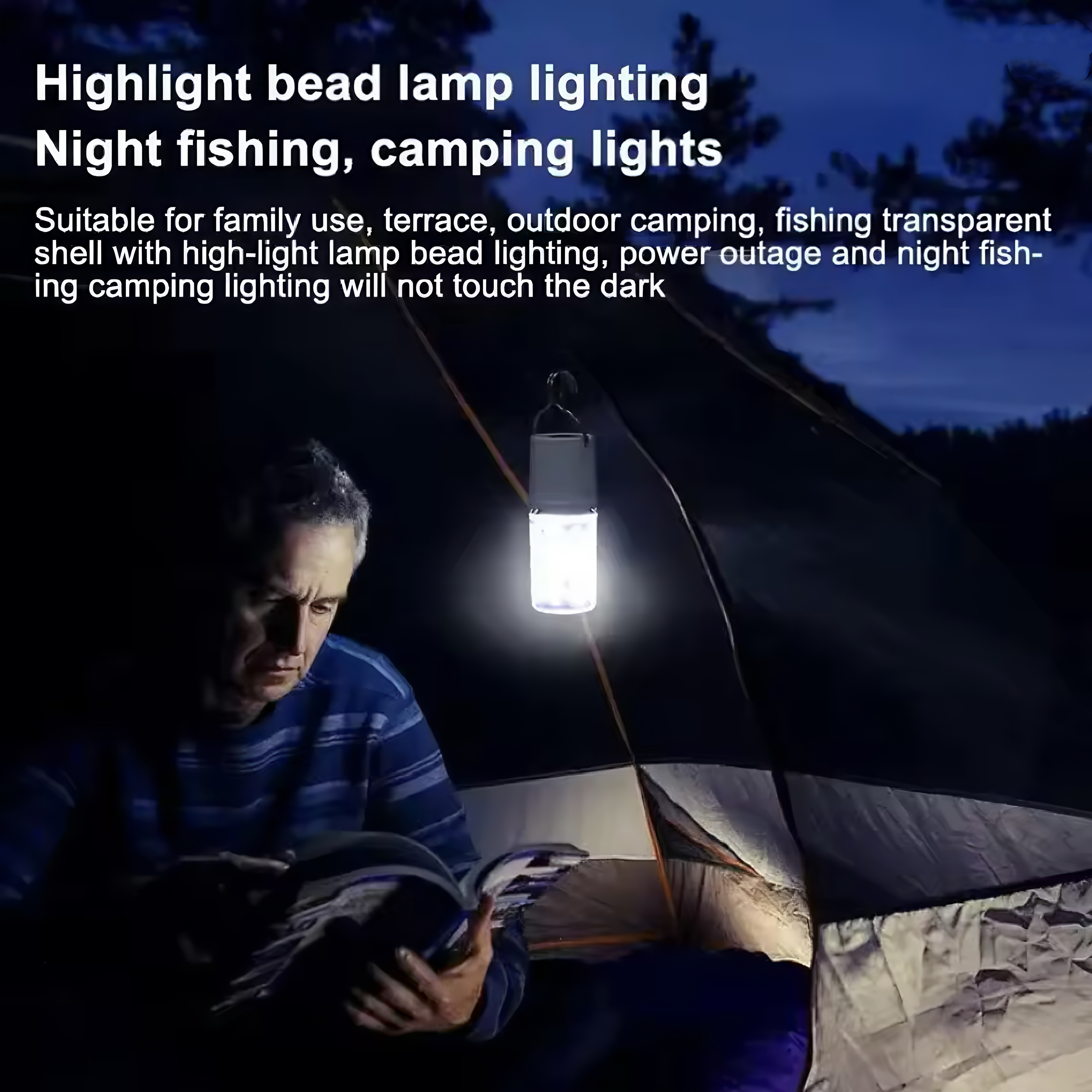 USB Rechargeable Emergency Lig - Power Outage Light 리뷰 및 가격