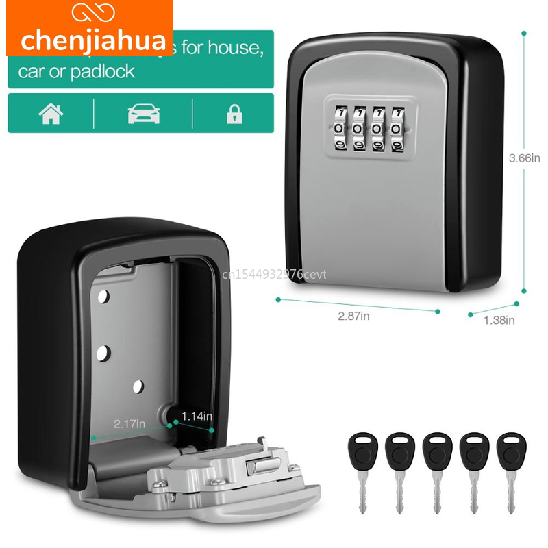 Wall Mount Key Storage Secret  - Lockbox Key Secure 리뷰 및 가격