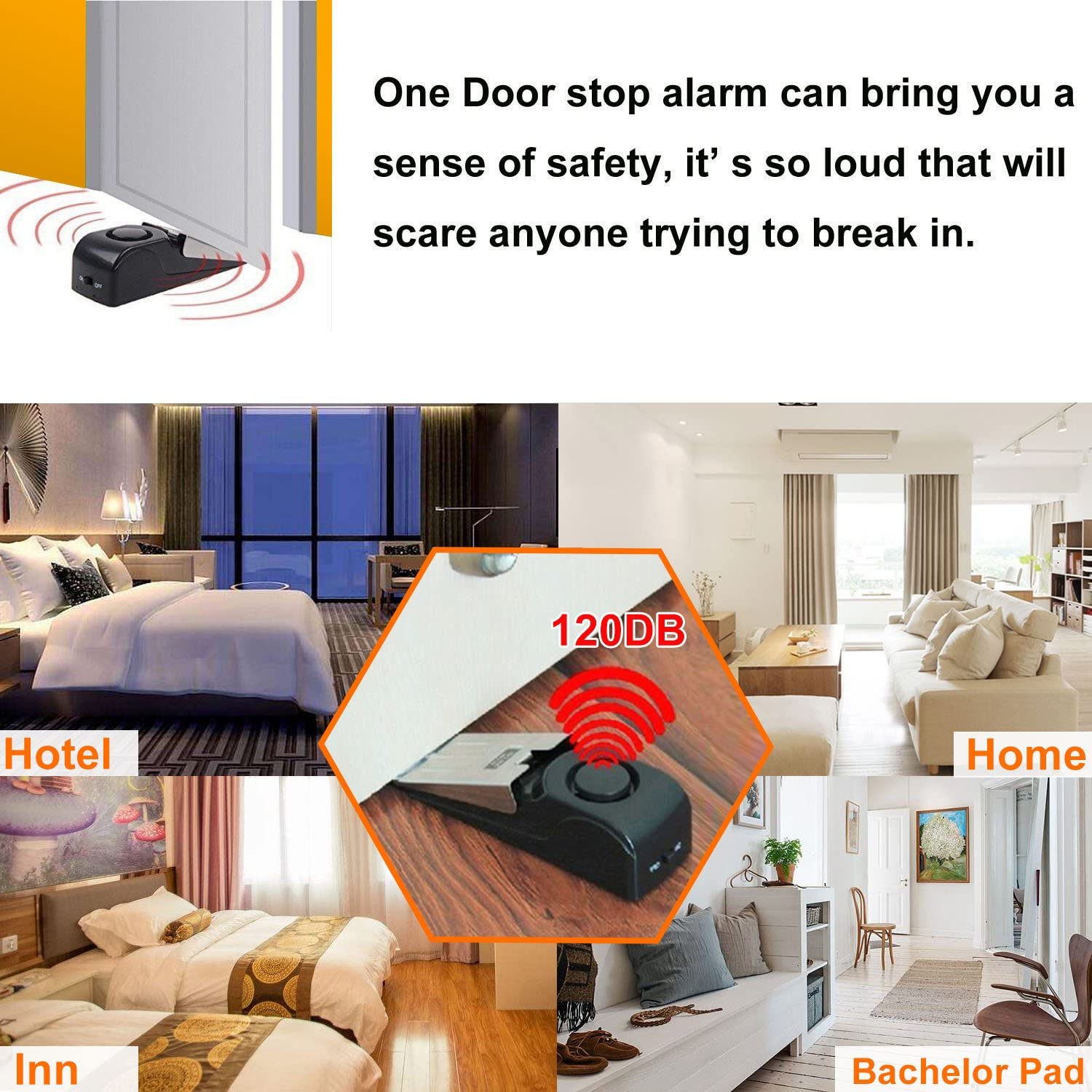 Upgraded Door Stopper Alarm Po - Door Stop Alarm 리뷰 및 가격
