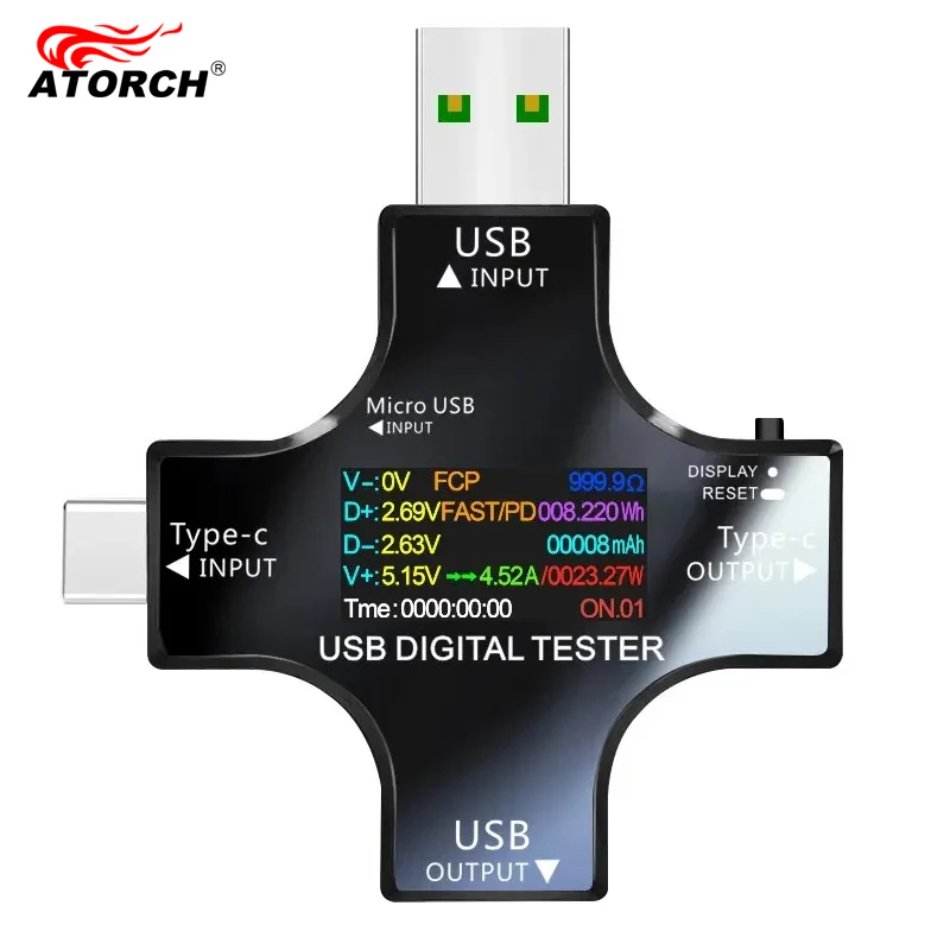 USB Tester DC Type-C PD Digita - Co Detector Plug 리뷰 및 가격