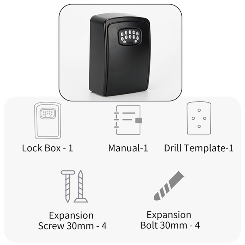 A92Z TUYA Smart Key Box Blueto - Lockbox Key Secure 리뷰 및 가격