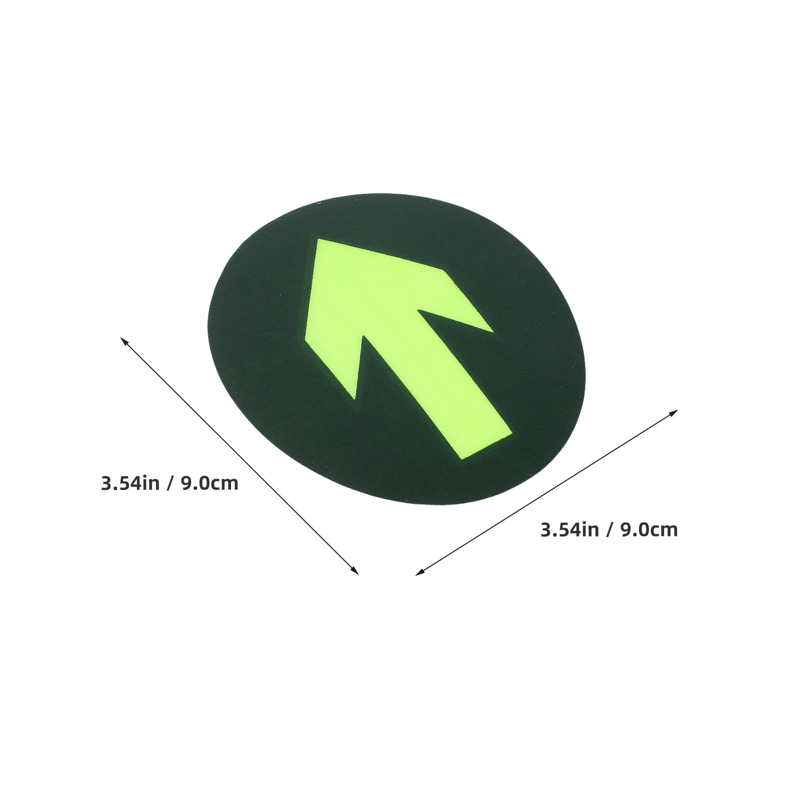 10Pcs Safety Floor Sticker Glo - Emergency Exit Sign 리뷰 및 가격