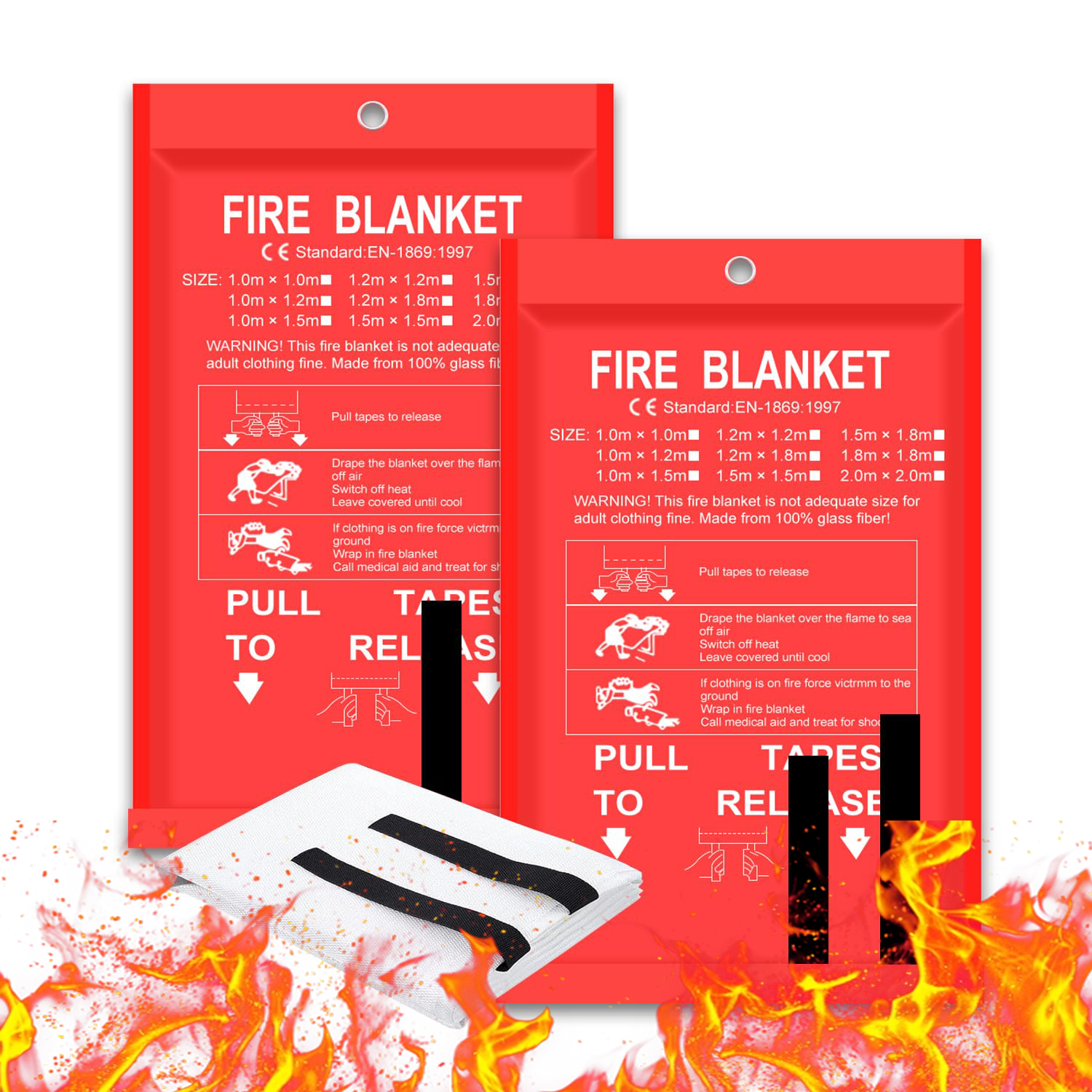 Emergency Fire Blanket for Hom - Fire Blanket Kitchen 리뷰 및 가격