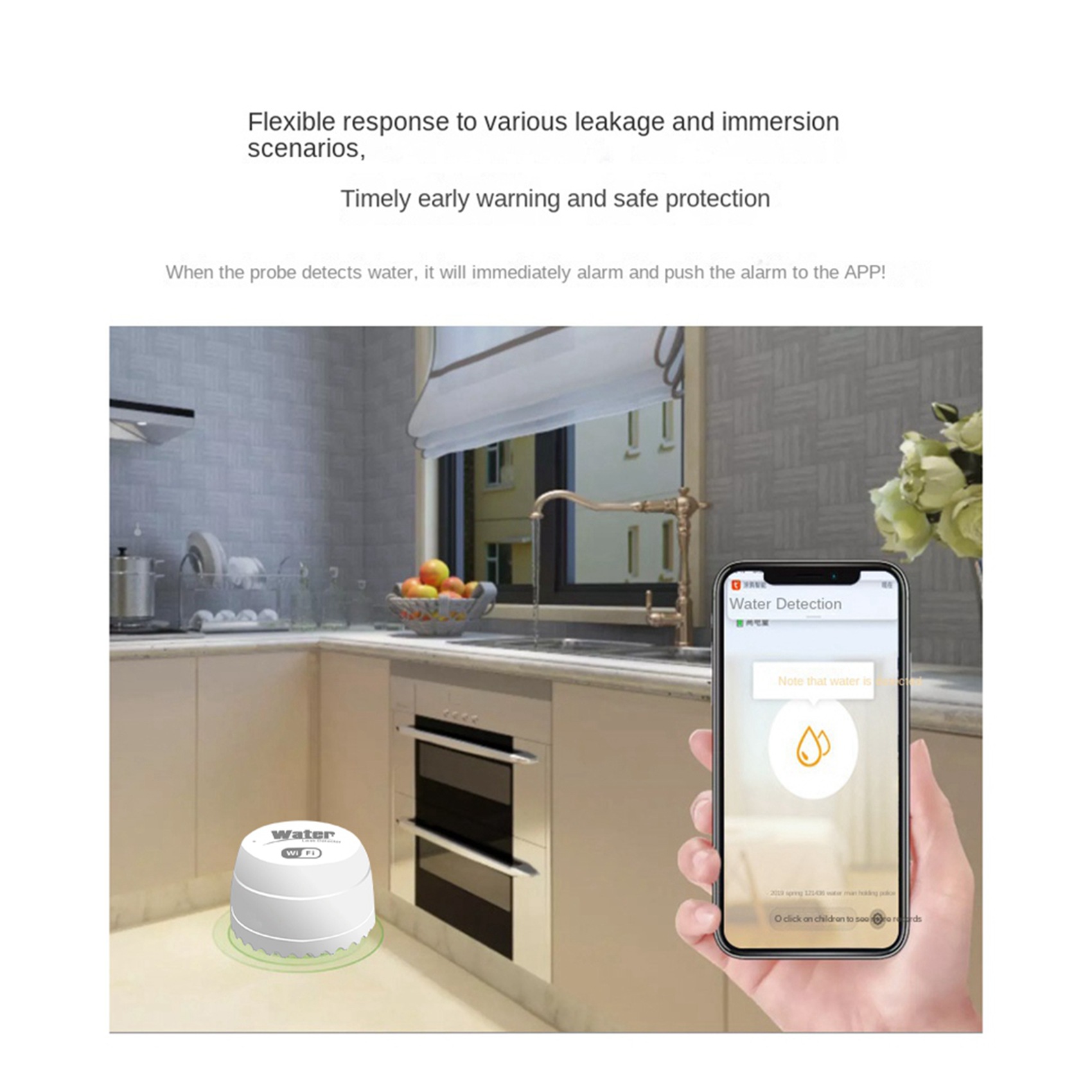 ABKW-3X Wifi Crow Smart Water  - Water Alarm Sensor 리뷰 및 가격