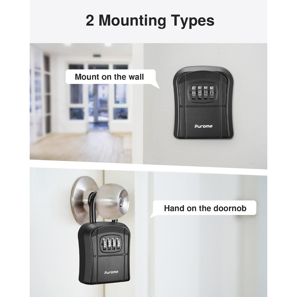 Key Lock Box, Portable Combina - Lockbox Key Secure 리뷰 및 가격