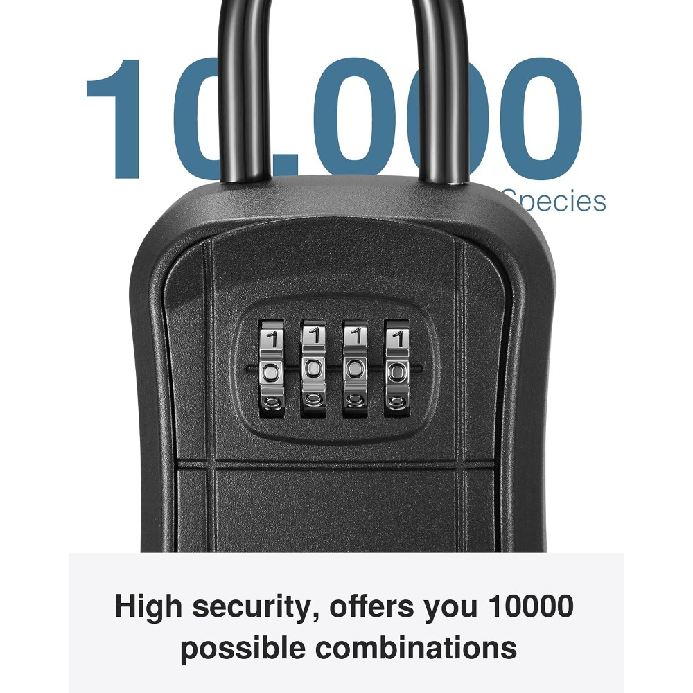 Key Lock Box, Portable Combina - Lockbox Key Secure 리뷰 및 가격