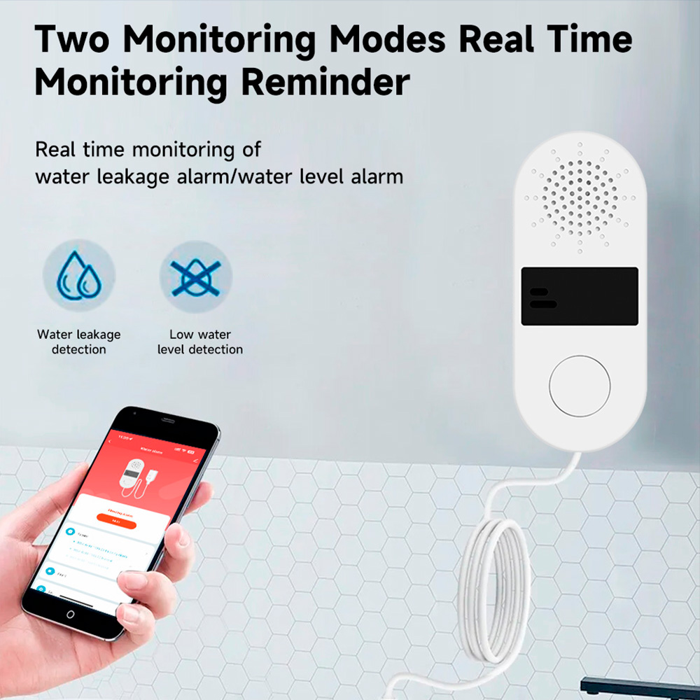 Tuya Wifi Water Leak Detector  - Water Alarm Sensor 리뷰 및 가격