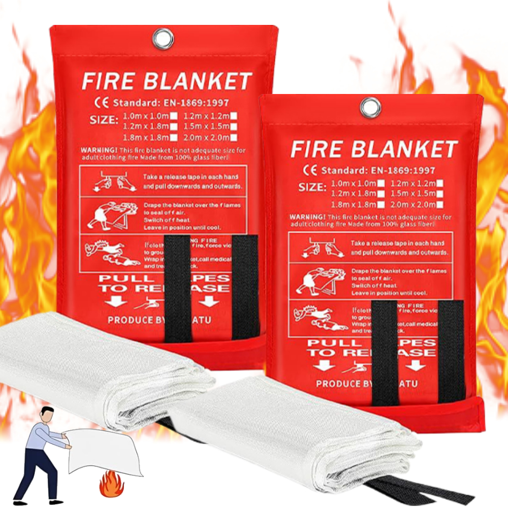 Fire Blanket 1/1.2/2M Easy & Q - Fire Blanket Kitchen 리뷰 및 가격