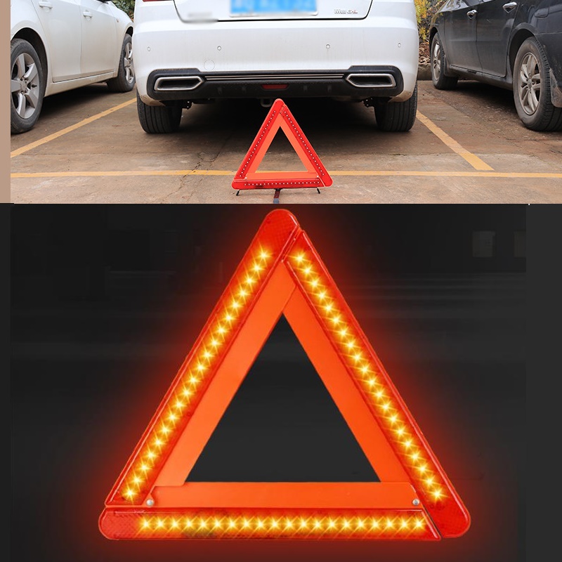 Foldable LED Warning Triangle  - Emergency Exit Sign 리뷰 및 가격