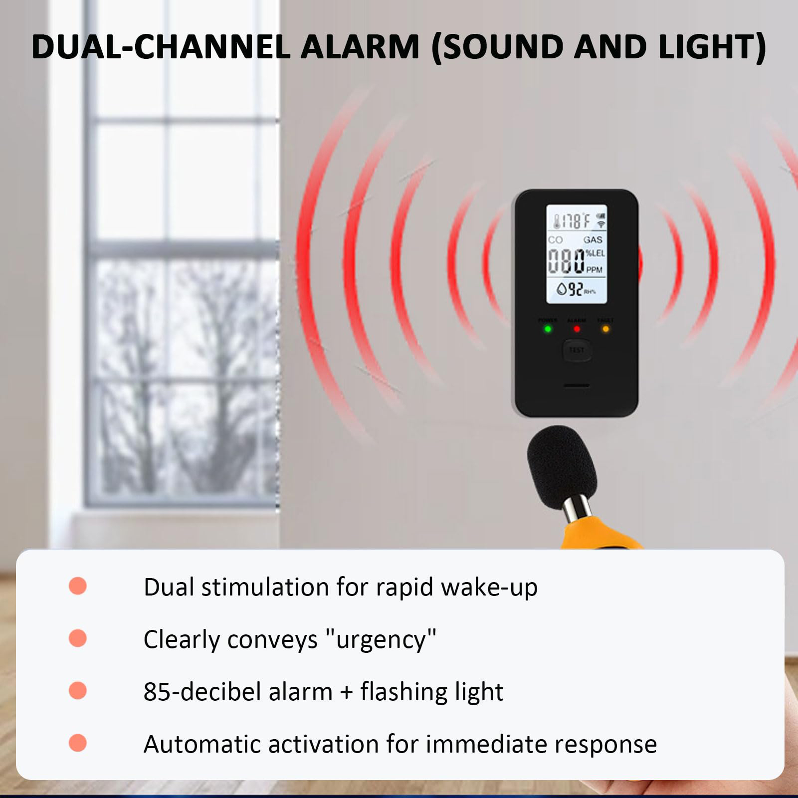 4-in-1 Gas & Carbon Monoxide D - Co Detector Plug 리뷰 및 가격